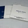 Philip Stein Teslar Double Dial MOP White Face Ladies Watch W Extra Bands