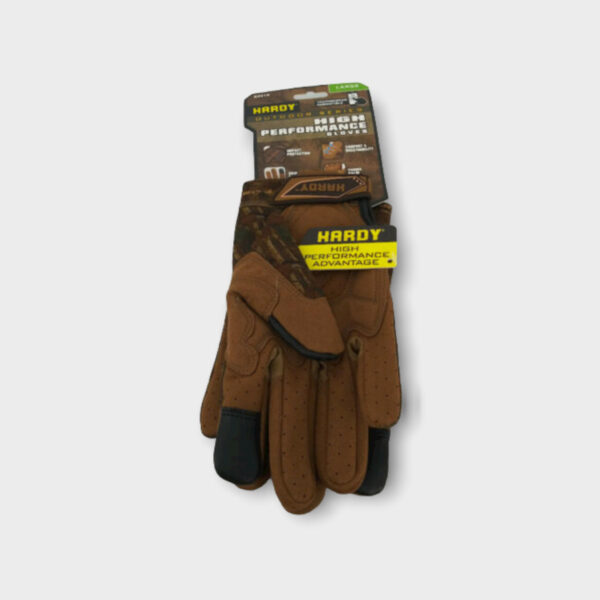 HARDY SIZE L CAMO OUTDOOR SERIES HIGH PERFORMANCE GLOVES 64414