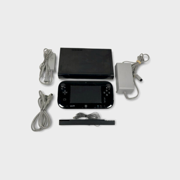 Nintendo Wii U Console WUP 1012 w GamePad WUP 101 Black SPG048892