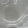 Lalique Oeillets Carnation Pattern Clear Frosted Glass Vase SPG050050