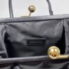 Moschino Couture Pillow Leather Shoulder Bag Black Luxury Handbag SPG050010