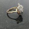 Ladys Diamond Cluster Ring 18 Diamonds 36 Carat TW 14K Yellow Go SPG002149