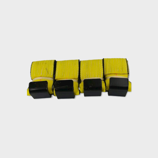 Set of 4 Pacific Cargo Control 4"x 39''Container Strap W/Bolt Hole S4604-CH