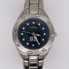Fossil PR 5099 Womens All Stainless Wristwatch Blue Dial SPG045386