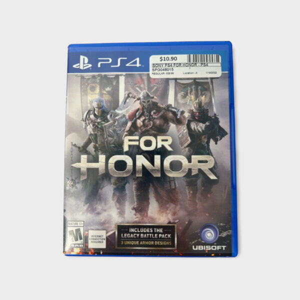 SONY FOR HONOR PS4 SPG048015