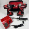 Milwaukee 2893 22CX M18 18 Volt 2 Tool 3 Speed Drill Impact Driver SPG049026