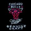 Rare Chicago Bulls Miller Genuine Draft Beer Neon Light Sign SPG010784