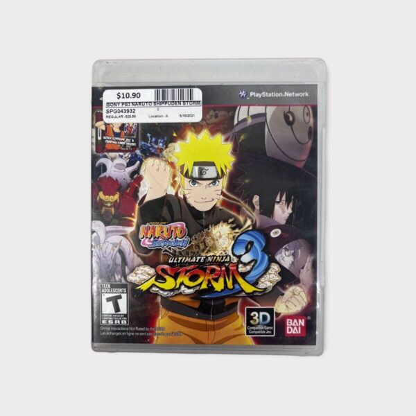 Naruto Shippuden: Ultimate Ninja Storm 3 CIB (PlayStation 3, 2013) (SPG043932)
