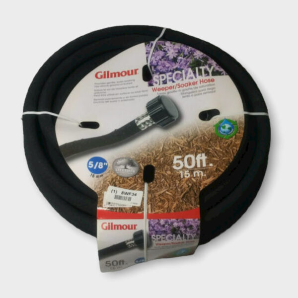 Gilmour 827501-1001 Soaker Hose, 5/8 inch x 50 feet