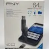PNY 64GB USB 30 Duo Link Flash Drive Sync Charge P FDI64GLA02GC RB SPG049211