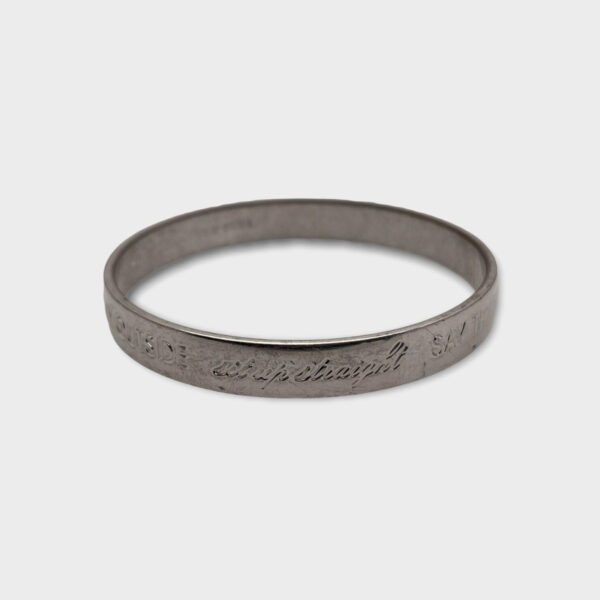 Kate Spade New York Idiom Mom Said So Silver Bangle Bracelet SPG043327