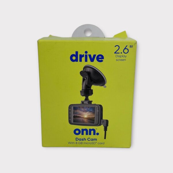 ONN Dash Cam DVR Recorder Night Vision Drive 27 Display Screen New