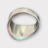 Ladys Polished Silver Ring 43dwt Size7 SPG052398