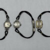 Lot of 3 Lady's Wristwatches Bulova, Vulcain & Clinton (For Parts or Repairs)