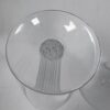 Pair of BACCARAT Lyra Wine Glass - GREAT CONDITION 4-1/8” Rim