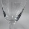 Lot of 3 BACCARAT Lyra Wine Glasses - GOOD CONDITION 3-1/2” Rim