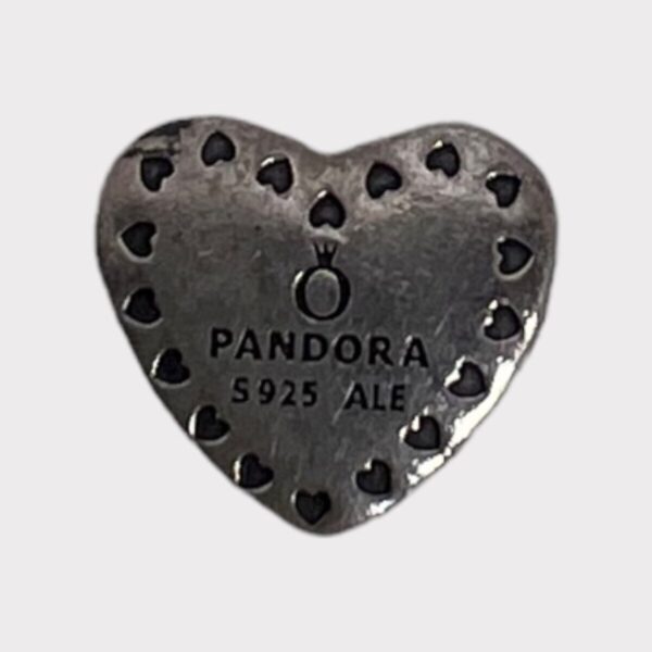 Pandora Sterling Silver & 14Kt Gift From The Heart Charm (SPG054705)