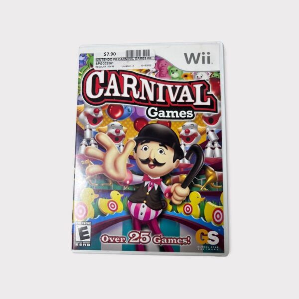 Carnival Games (Nintendo Wii, 2007) (SPG052561)