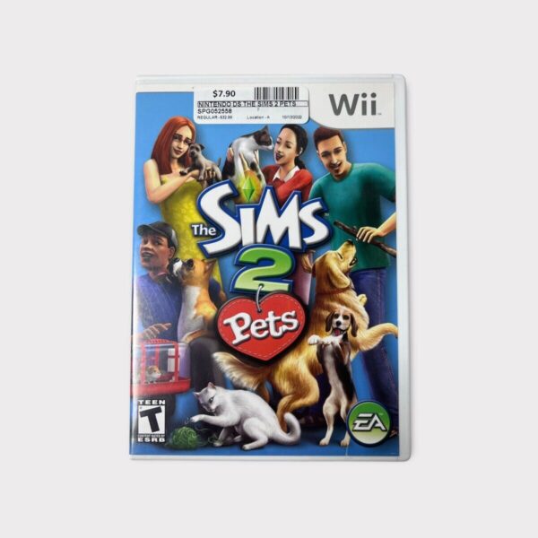 The Sims 2: Pets Nintendo Wii Complete with Manual CIB Tested (SPG052558)