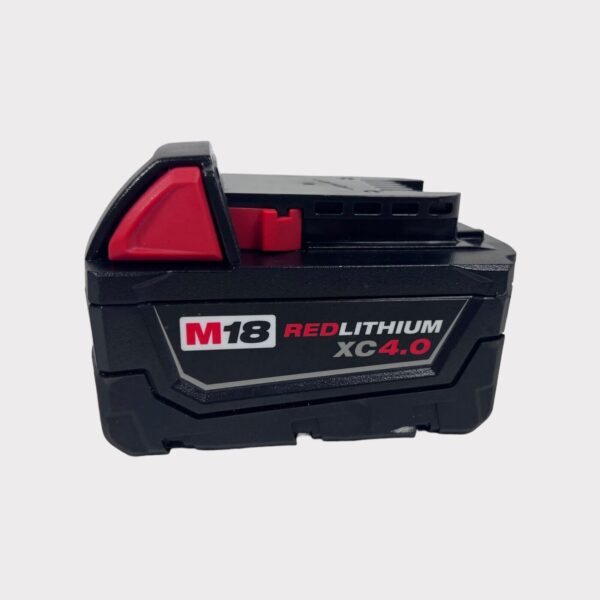 Milwaukee M18 XC 4.0 18V Extended Capacity Battery Pack - Black/Red (48-11-1840)