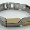 Dolan Bullock Milan Diamond Two-Tone Bracelet 18kt & S. Steel (SPG040721)