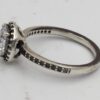 Pandora Round Sparkle Ring Sterling Silver Cubic Zirconia Size 6 (SPG035021)
