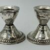 Vintage Antique Uchin Creations Sterling Weighted Candlestick Holder (SPG043299)