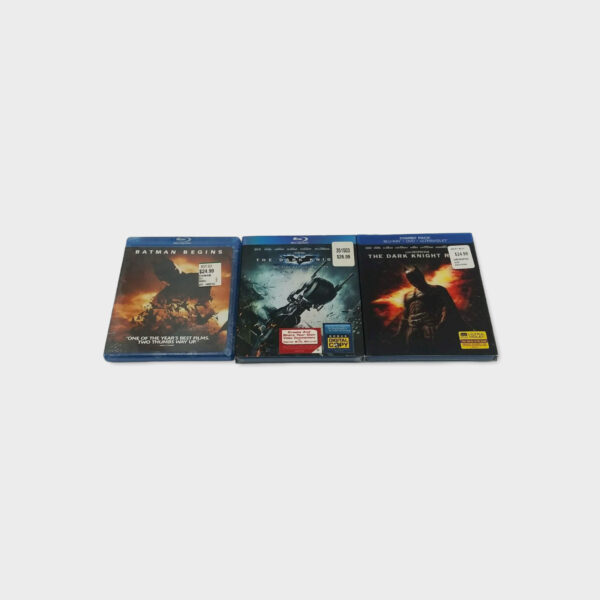 Batman Begins - Dark Knight - Dark Knight Rises Combo Pack Blu-Ray Sealed