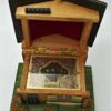 Vintage Toyo Japanese Wind Up Wooden Music Box (SPG044694)