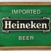 Vintage Heineken Imported Beer Sign 1984 (SPG039503)
