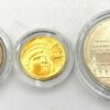 1986 U.S. Liberty 3-Coin Proof Set: $5 Gold; Silver $1 & Half Dollar (SPG040306)
