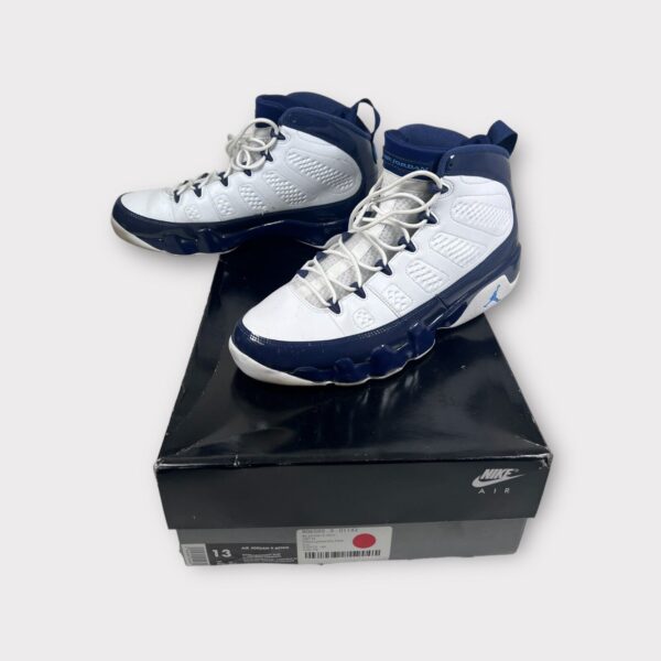 Size 13 - Jordan 9 Retro Pearl Blue, UNC 2019