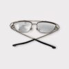 Versace VE 1257 1436 Gold Metal Hexagonal Eyeglasses 55mm (SPG056660)