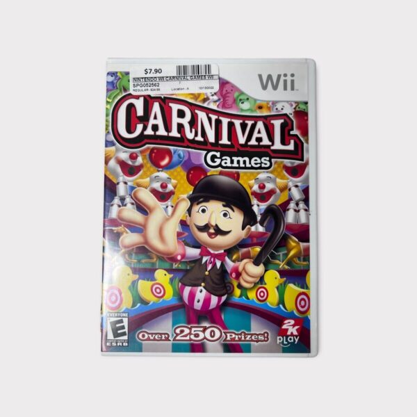 Carnival Games (Nintendo Wii, 2007) (SPG052562)