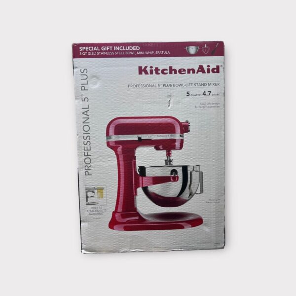 KitchenAid Professional 5 Plus Bowl-Lift Stand Mixer with Bonus Accessories -...