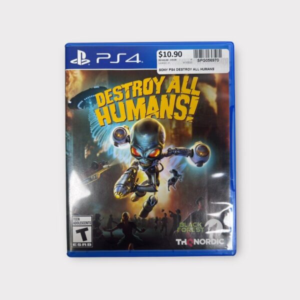DESTROY ALL HUMANS! (Sony Playstation 4, PS4) (SPG056970)
