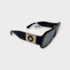 VERSACE VE4436-U GB1/Z3 57mm Unisex Pillow Sunglasses In Black (SPG057212)
