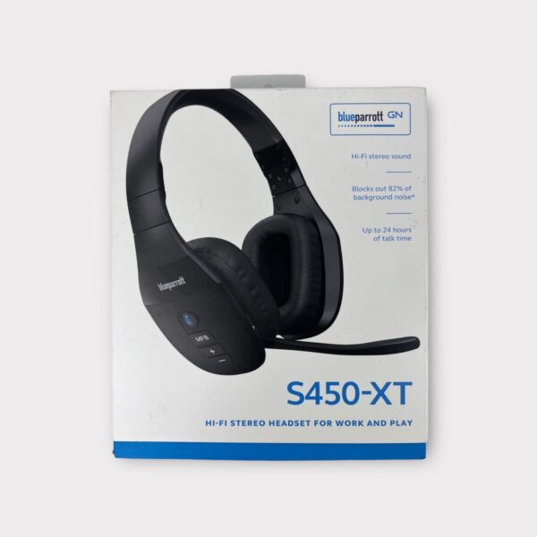 BlueParrott S450-XT Bluetooth Over the Ear Headset - Black (203582)