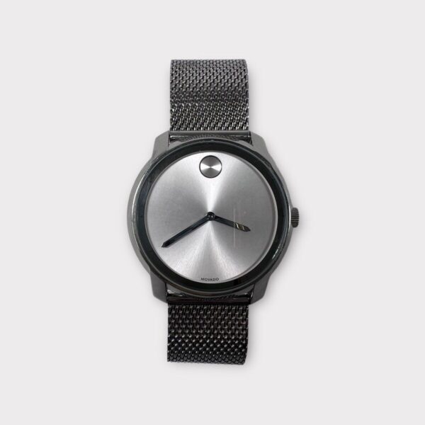 Movado Bold Silver Stainless Steel Mesh Watch MB.01.1.14.6132 (SPG057611)