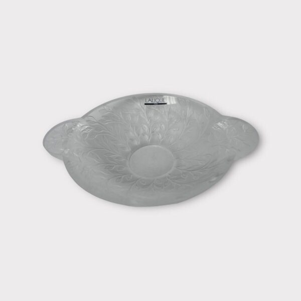 Lalique Chevrefeuille Coupelle Honeysuckle Handled Tray (SPG057648)