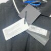 Versace Piquet Fabric Black/White Polo Cotton Jersey Shirt 4XL 1002755