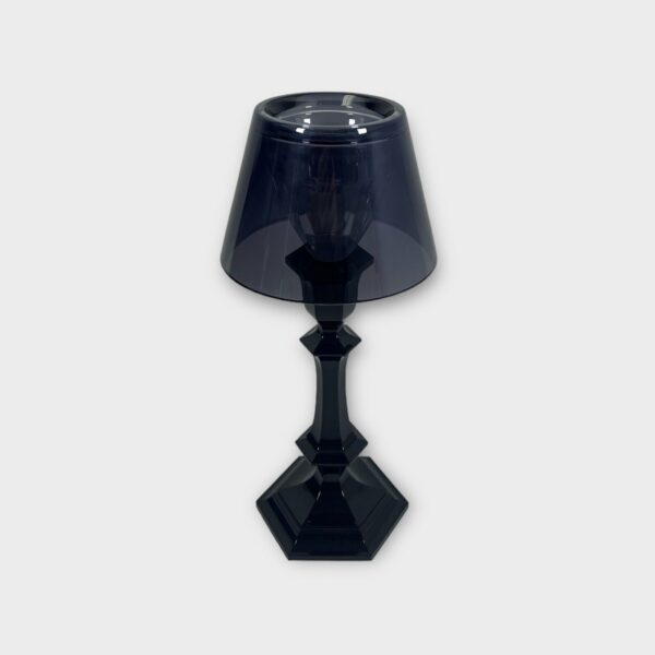 Baccarat Crystal Black Harcourt Our Fire Candlestick