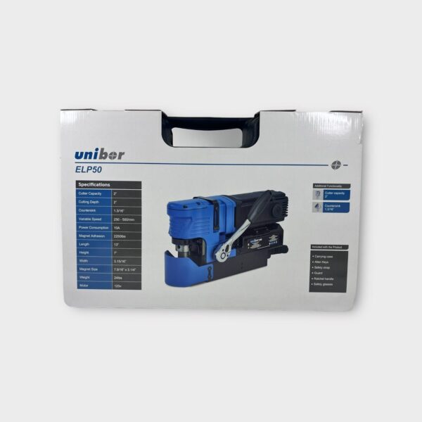 Brand New Unibor ELP50/1 Low Profile Magnetic Drill Press