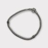 Pandora 925 Silver Snake Chain Barrel Closure Charm Bracelet 7.5" (SPG059720)