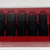 Snap-On 12 pc 1/2" Drv 6pt SAE Shallow Impact Swivel Socket Set (1/2-1-3/16")