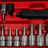 Snap-On Tools PIT3120EB 1/2" Drive 12 Piece Impact Driver Set with Metal Box