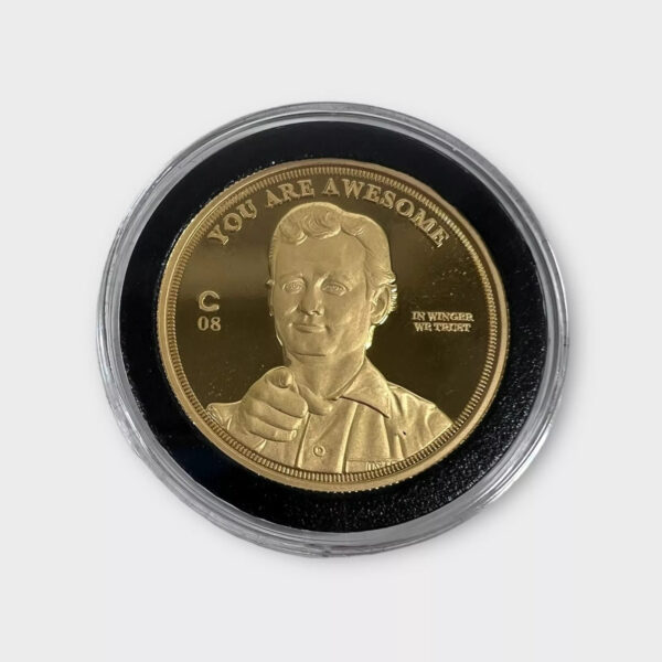 You Are Awesome Gold 1 Oz Coin By The Chivery #8 of Limited Edition 25