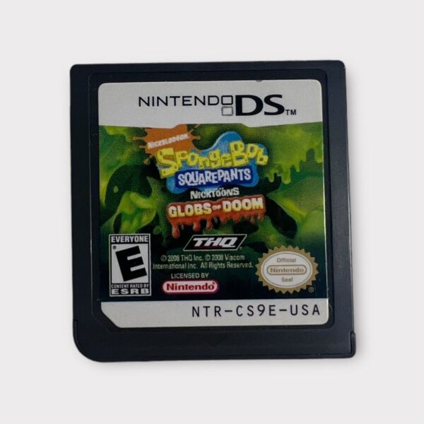 SpongeBob SquarePants: Globs of Doom (Nintendo DS, 2008) (SPG056866)