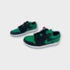 Nike Air Jordan 1 Low Shoes "Lucky Green" Black White 553558-065 Size 9