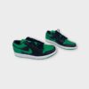 Nike Air Jordan 1 Low Shoes "Lucky Green" Black White 553558-065 Size 9